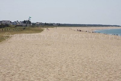 Plage au sud de la Turballe