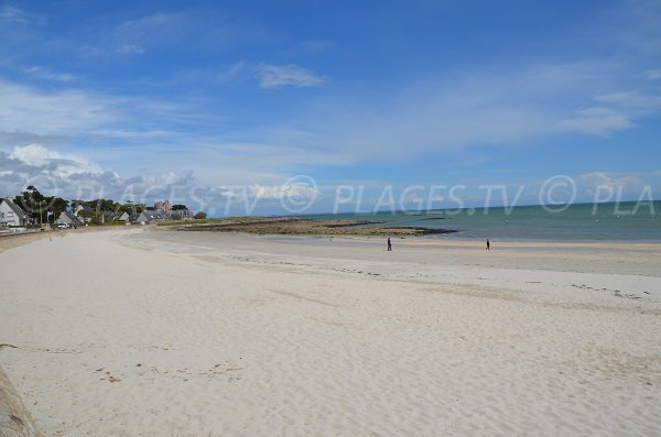 Ty Bihan beach in Carnac in France