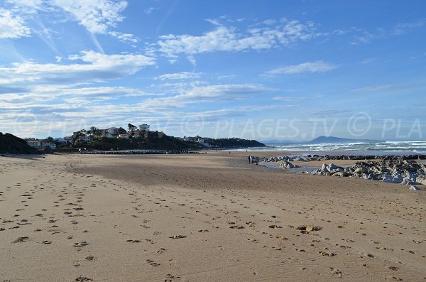 Bidart beach towards Guéthary