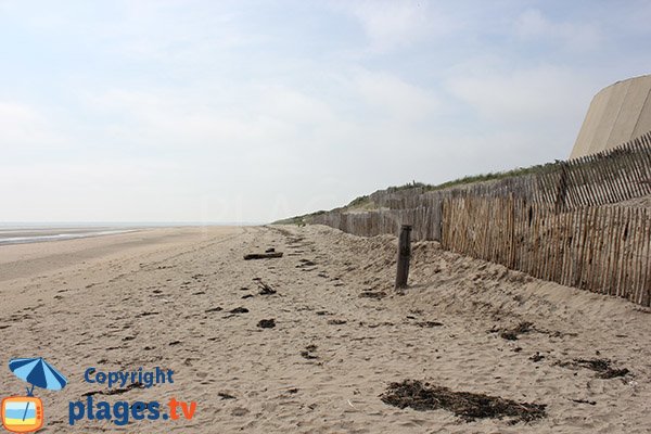 Plage de sable à Sainte-Marie-du-Mont - Utah beach