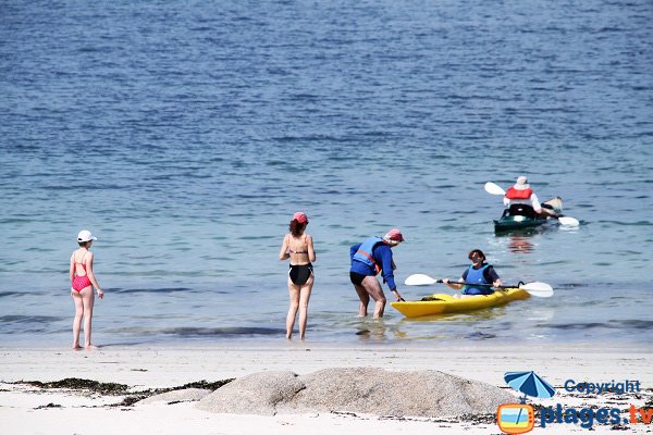 Kayaking in Kerlouan - Vag Du