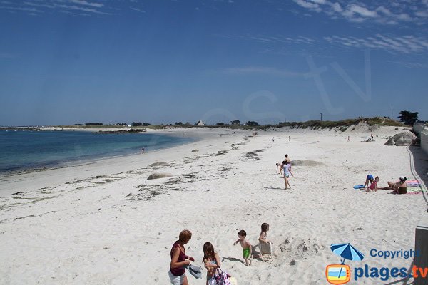 Strand Vag Du in Kerlouan - Nord-Finistère