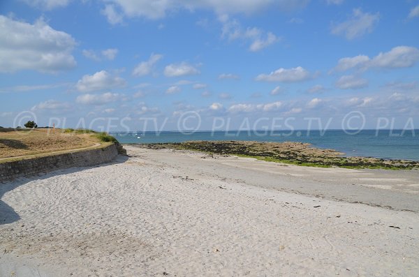 Beach near campsites of Quiberon