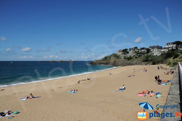 Foto della spiaggia del Val a Saint Malo - Rothéneuf