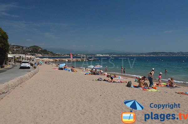 Plage du Vallon de l'Autel Nord à Théoule