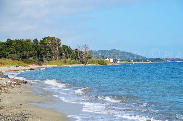 North end of Santa Maria Poggio beach