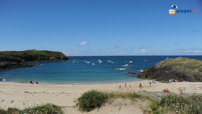 Plage de la Varde à Saint-Malo