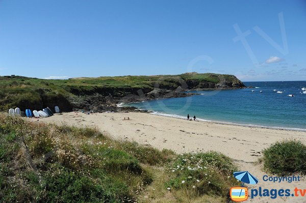 Bucht an der Spitze von Varde in St. Malo