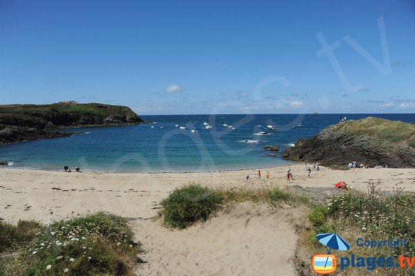 Foto della spiaggia della Varde a Saint Malo in Francia