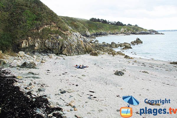 Plage du Vauglin à Planguenoual