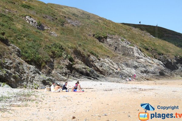 Uncrowded beach in Belle Ile en Mer - Vazen