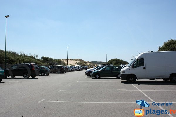 Parking de la plage du Veillon - Talmont