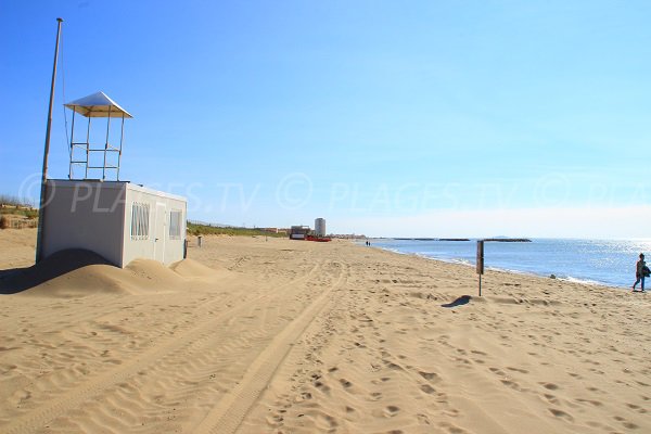 Beach in Vendres - France