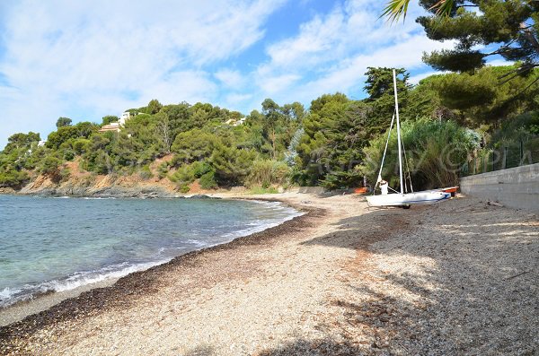 Versteckter Strand in La Croix Valmer