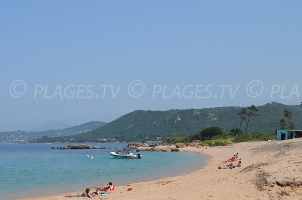 Plage de Verghia à Coti Chiavari