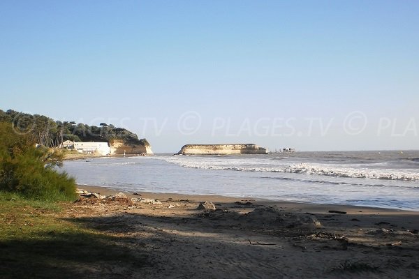 Plage des Vergnes à Meschers sur Gironde