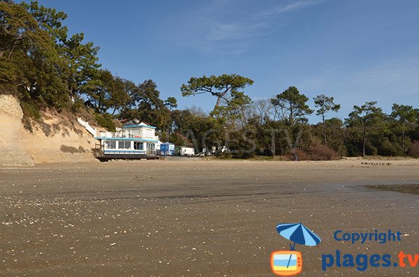 Restaurant to the north of Vergnes beach - Meschers