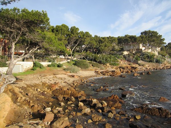 Spiaggia della Vernette a La Seyne sur Mer - Francia