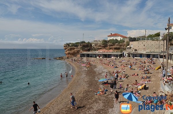 Plage de la Verrerie de Marseille