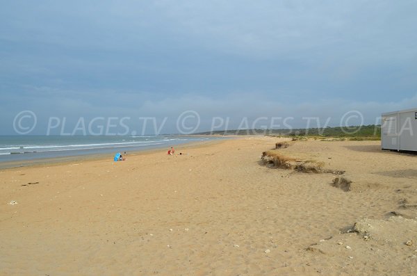 First aid station of Vert Bois beach - Oleron island