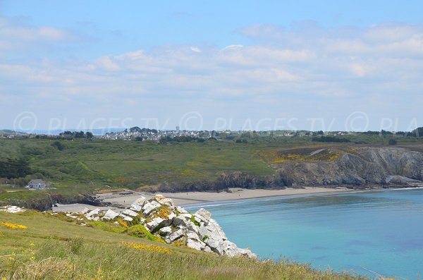 Veryac'h beach in Camaret sur Mer