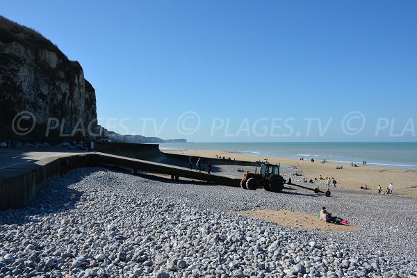 Plage de Veules les Roses - Normandie