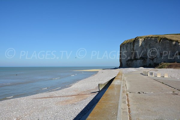 Cliffs of Veulettes sur Mer in Normandy