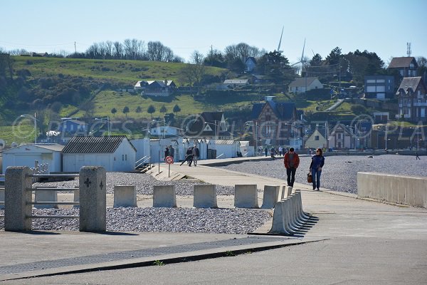 waterfront of Veulettes sur Mer (France)