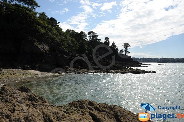 Prieure beach view from the creek - Dinard