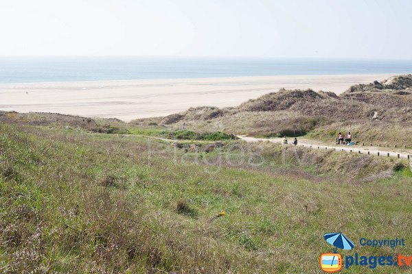 Plage de la Vieille Eglise à Barneville Carteret