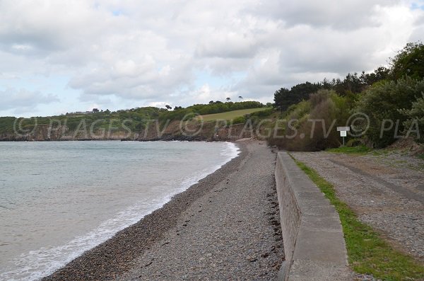 Photo de la plage du Vieux Bréhec en Bretagne