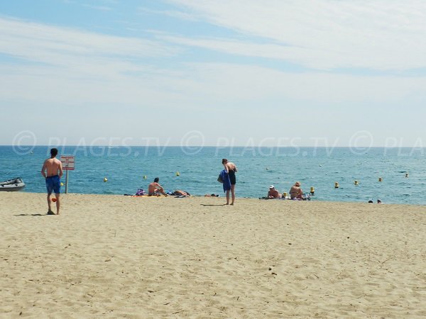 Plage Sud de Port Barcarès (66)