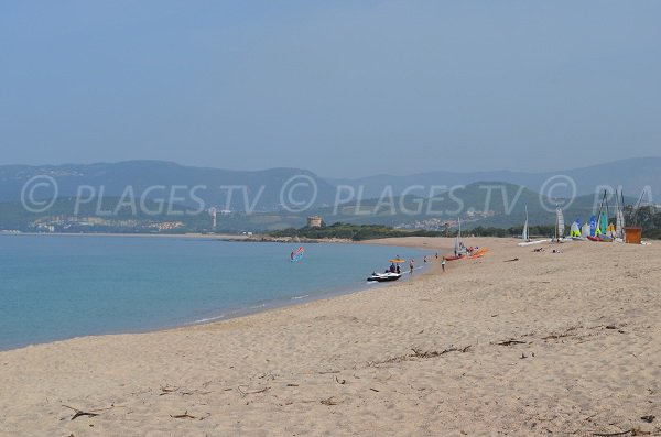 Plage de la Viva à Porticcio