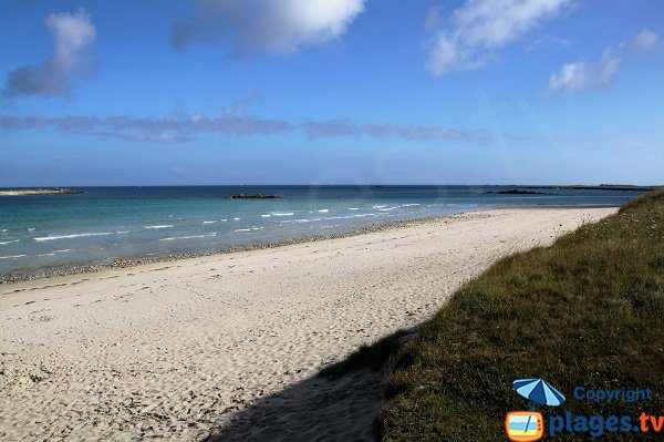 Plage de Vougo à Guissény - Bretagne