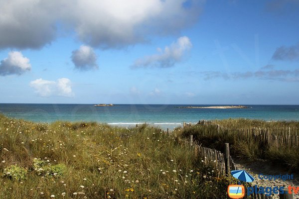 Dunes et plage du Vougot - Guissény