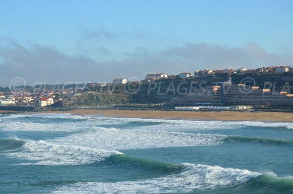 Centro Anglet e le spiagge