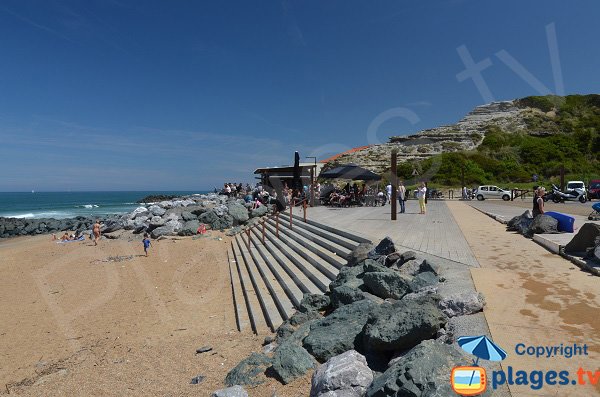 Snack on VVF beach - Anglet in France