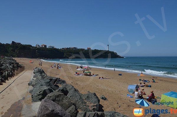 Plage du VVF à Anglet