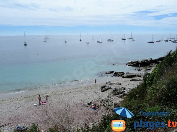 Plage du VVF à Groix - Bretagne