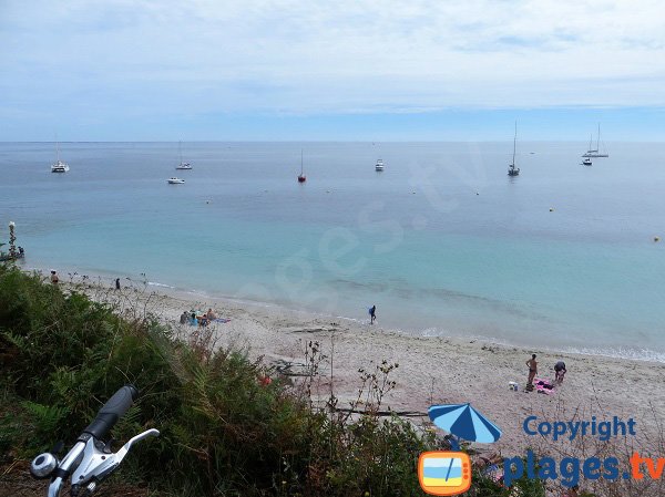 Ancienne Plage des Sables sur l'ile de Groix