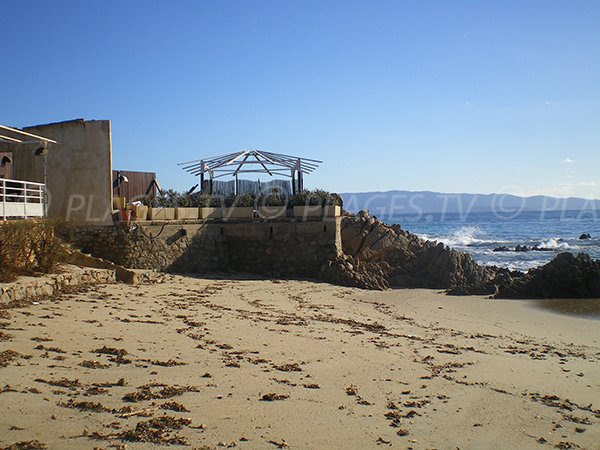 Restaurant sur la plage Week-End à Ajaccio