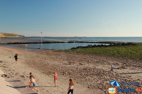 Swimming pool on the Wimereux beach