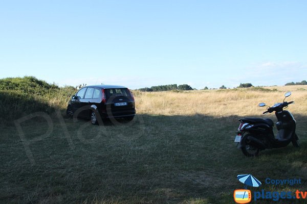 Parking of Yeyew beach