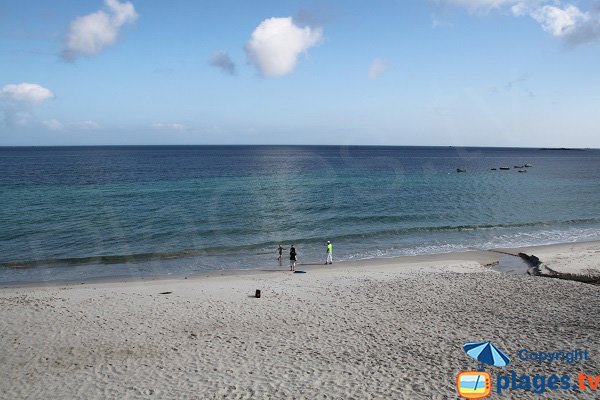 Plage confidentielle à Plouguerneau