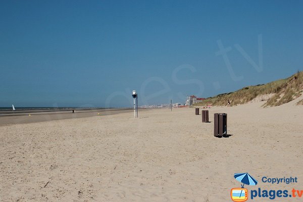 Plage nord de Zuydcoote