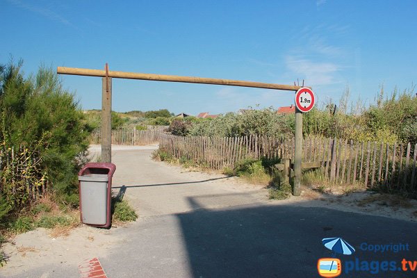  Parcheggio gratuito Spiaggia di Zuydcoote