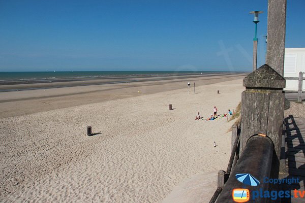 Foto della spiaggia di Zuydcoote in Francia