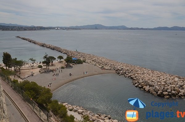 Plages de la Batterie et du Fortin à L'Estaque - Marseille