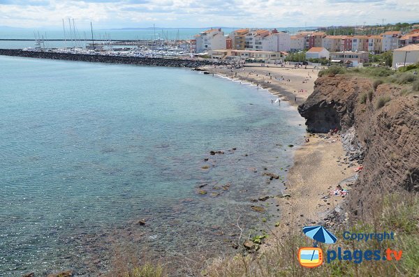 Photo of the Plagette beach in Cape d'Agde