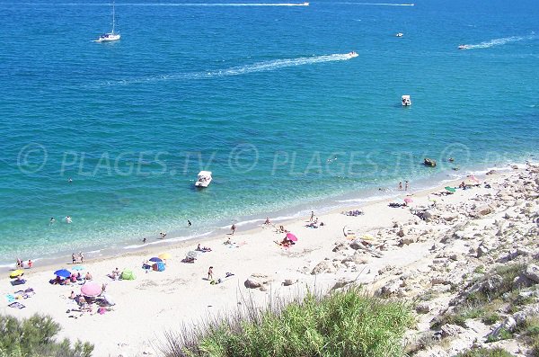 la spiaggetta a Leucate